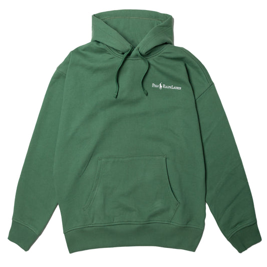 Polo Ralph Lauren Relaxed Fit Logo Fleece Hoodie Antique Green - The Sporting Lodge